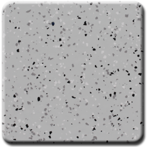 Epoxy flooring Premium Granite on Silver Grey garage floor coating color sample