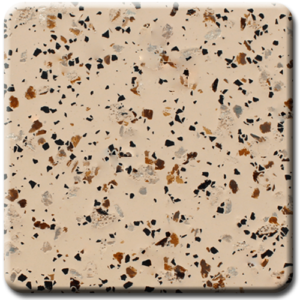 Epoxy flooring Mica Media Stone Silicate MPVA-002 garage floor coating color chip sample